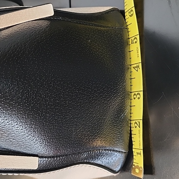 Gorgeous Cream And Black Kate Spade Grand Street Lydia Tote Purse With Side Bags - Picture 17 of 17